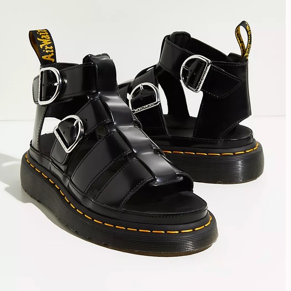 Dr. Martens Shoes - Limited Edition Free People x Dr.Martens Mackaye Hardware Gladiator Sandals